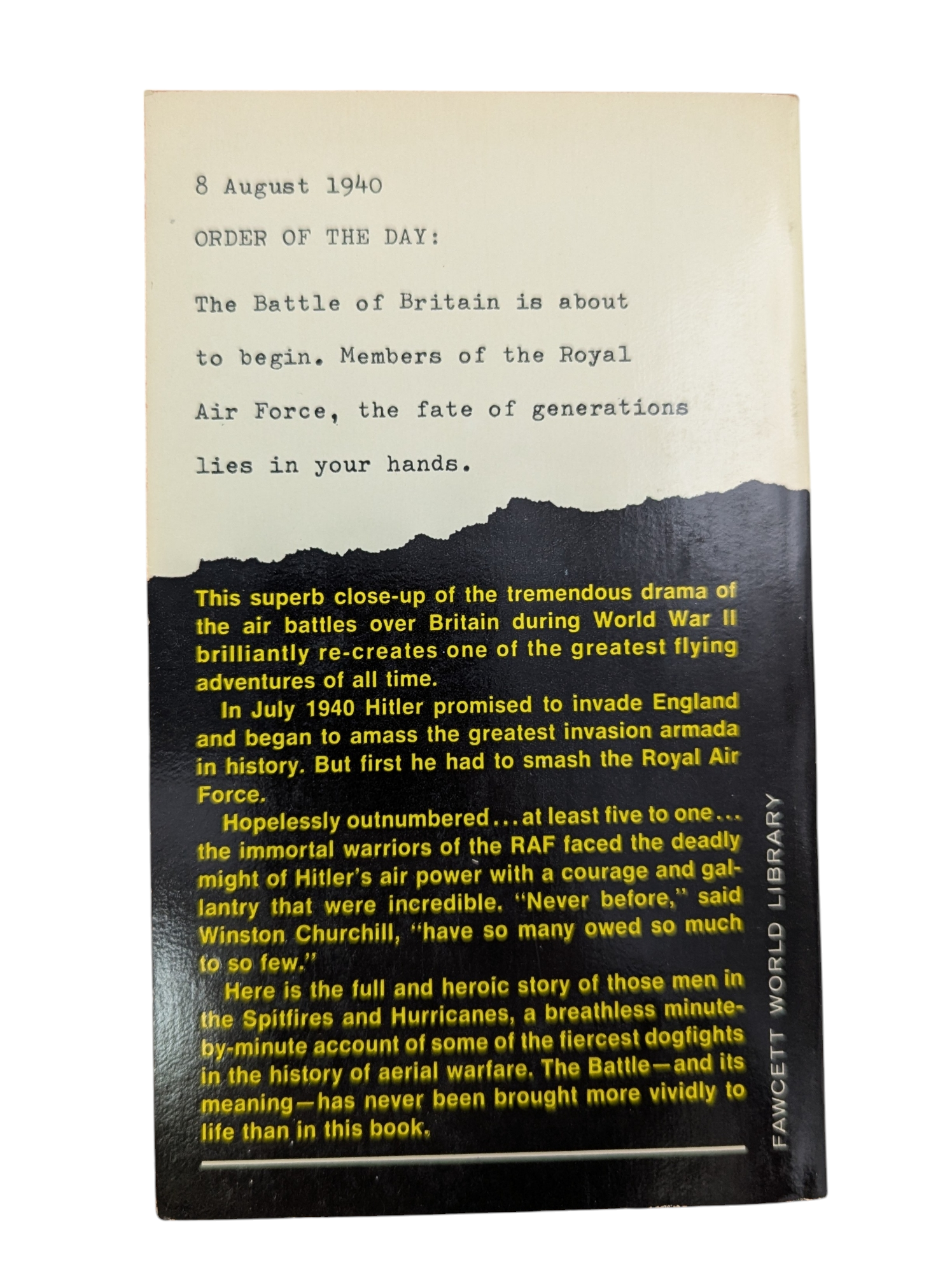 1967 Fawcett Crest The Battle Of Britain By Marcel Jullian Book image 2