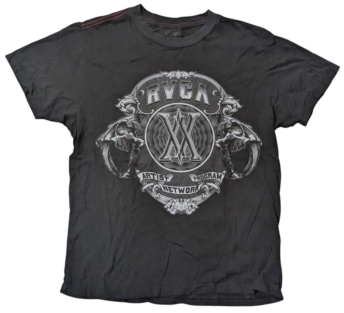 RVCA XX Special Edition George Thompson Artist Program Black Mens Medium T-Shirt