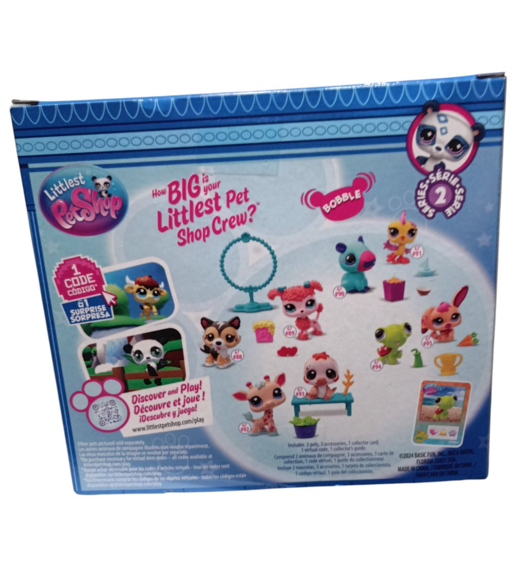 Littlest Pet Shop LPS Pet Pairs Relay Racers #94 Turtle & #95 Bunny LPS 2 Pack image 2