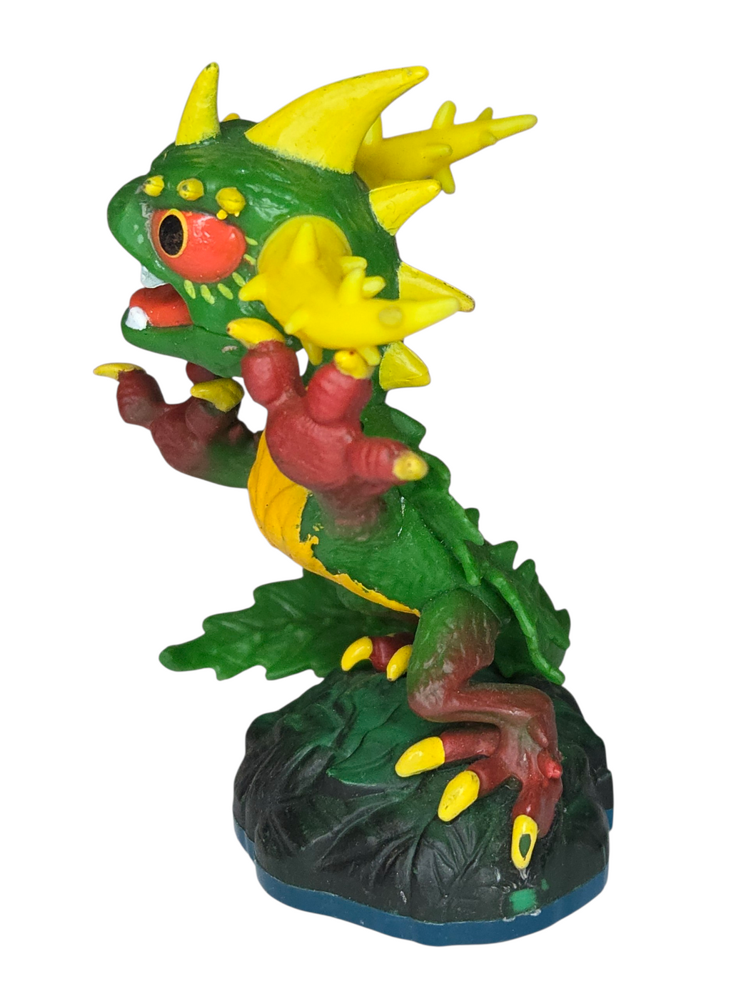 2013 Skylanders Swap Force Thorn Horn Camo Life Element Figure #8237888 image 3