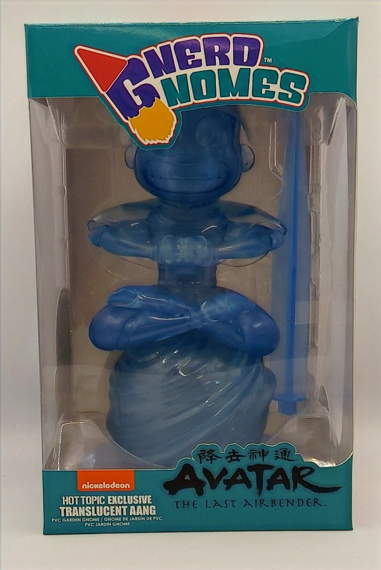 Exclusive Gnerd Gnomes Avatar: The Last Airbender Aang Translucent Figure