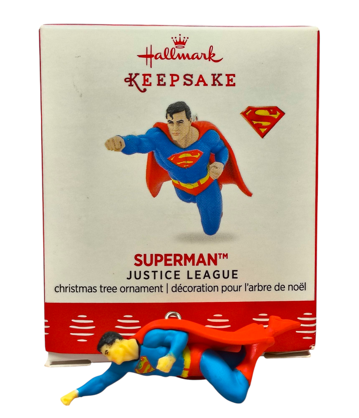 2017 Hallmark Keepsake DC Comics Superman Justice League Mini Ornament 2" Tall