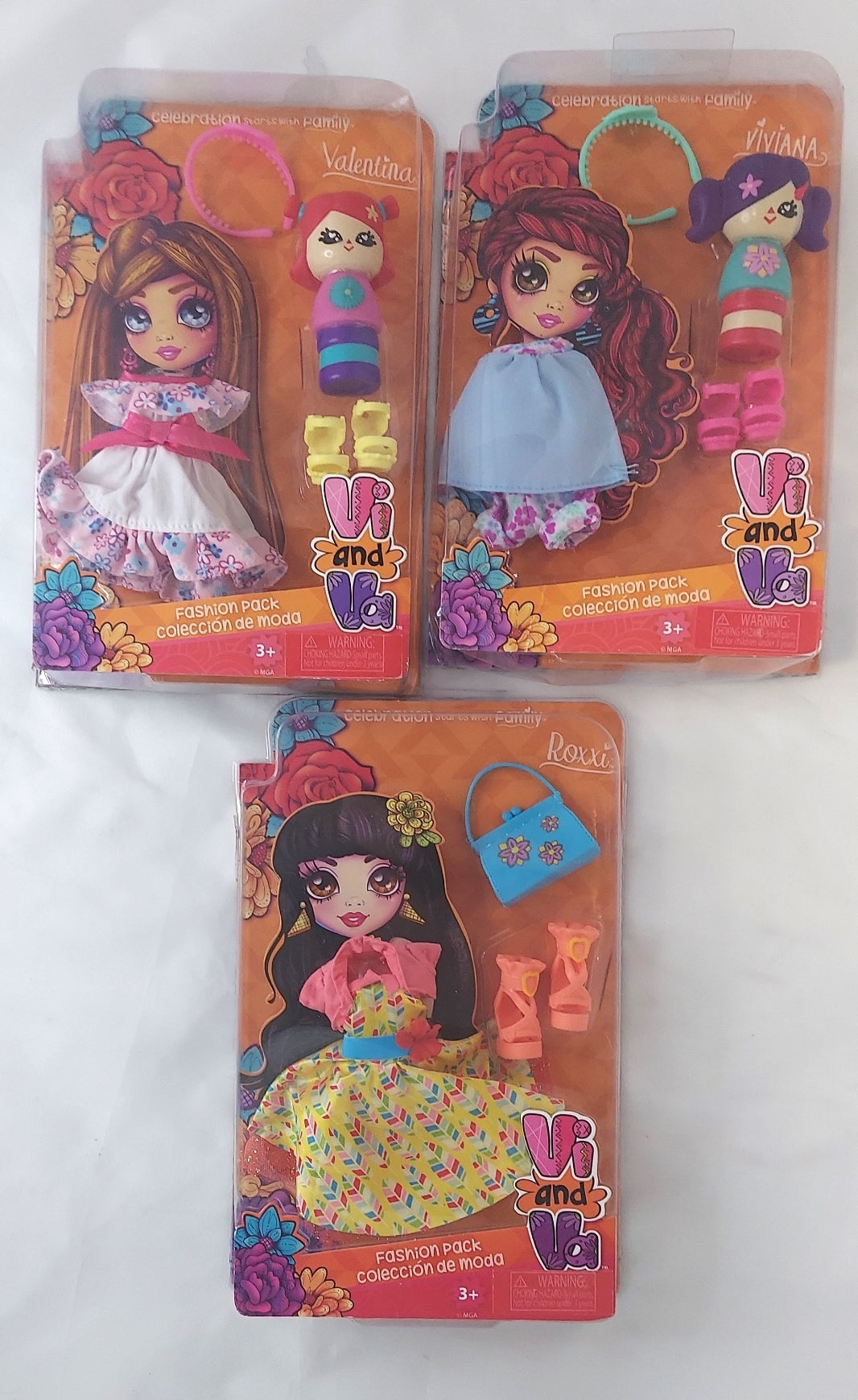 2014 Vi And Va Fashion 3 Pack Viviana, Valentina & Roxxi