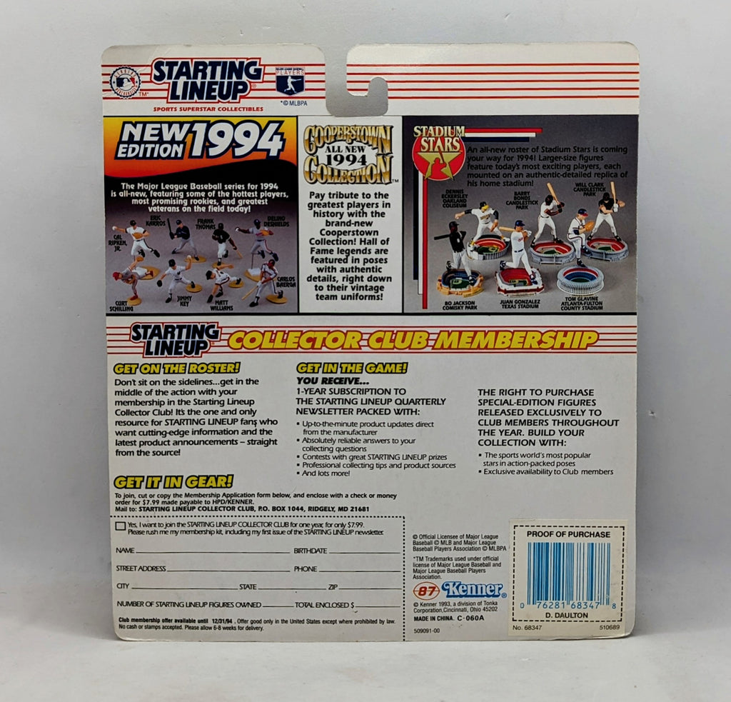 1994 Starting Lineup Darren Daulton Philadelphia Phillies Baseball Figure image 2