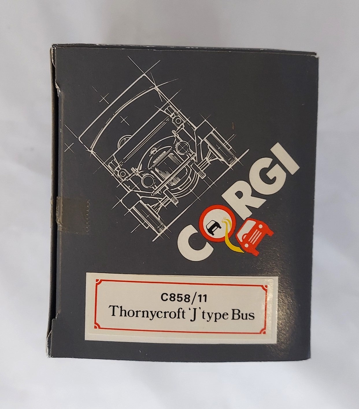 1986 Corgi Classics Thornycroft J Type Bus Great Eastern Railway #C858/11 image 5