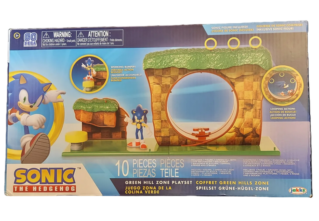 Sonic the Hedgehog Green Hill Zone Playset image 3
