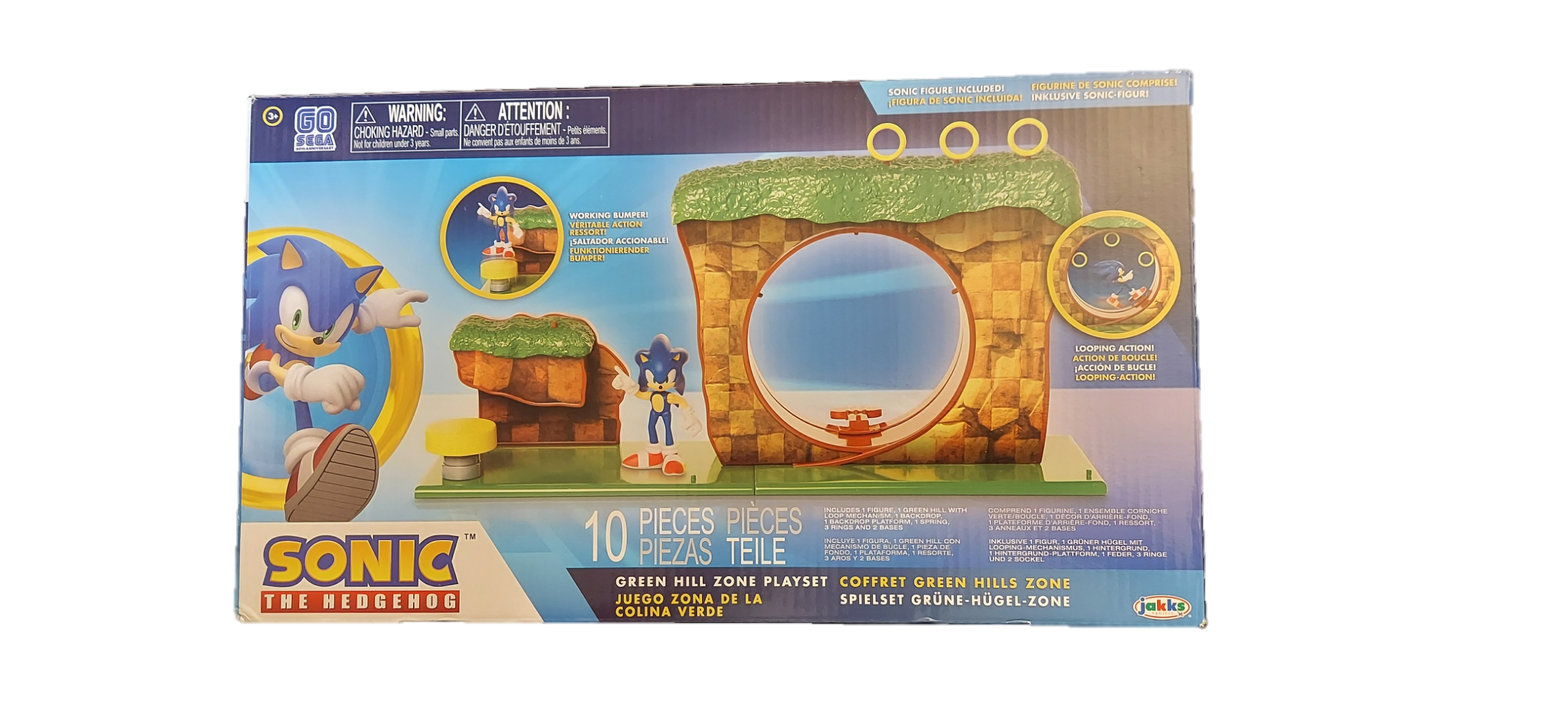 Sonic the Hedgehog Green Hill Zone Playset image 3