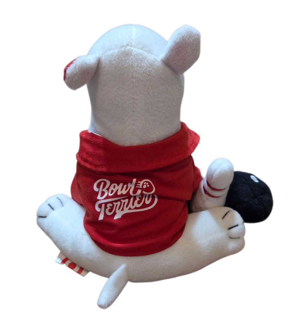 Target Bullseye Bowler Bowling Bowl Terrier 7" Dog Plush image 5