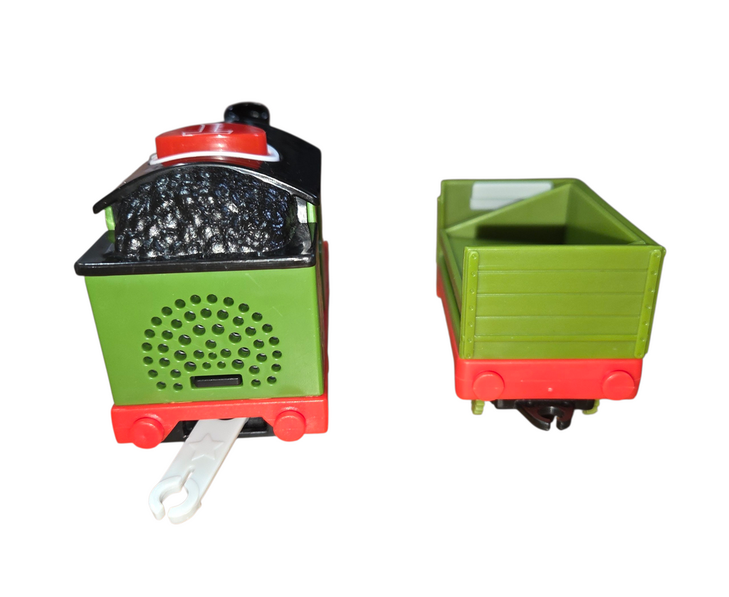 Thomas & Friends Motorized Whiff Battery Powered Engine & Troublesome Truck Car image 2