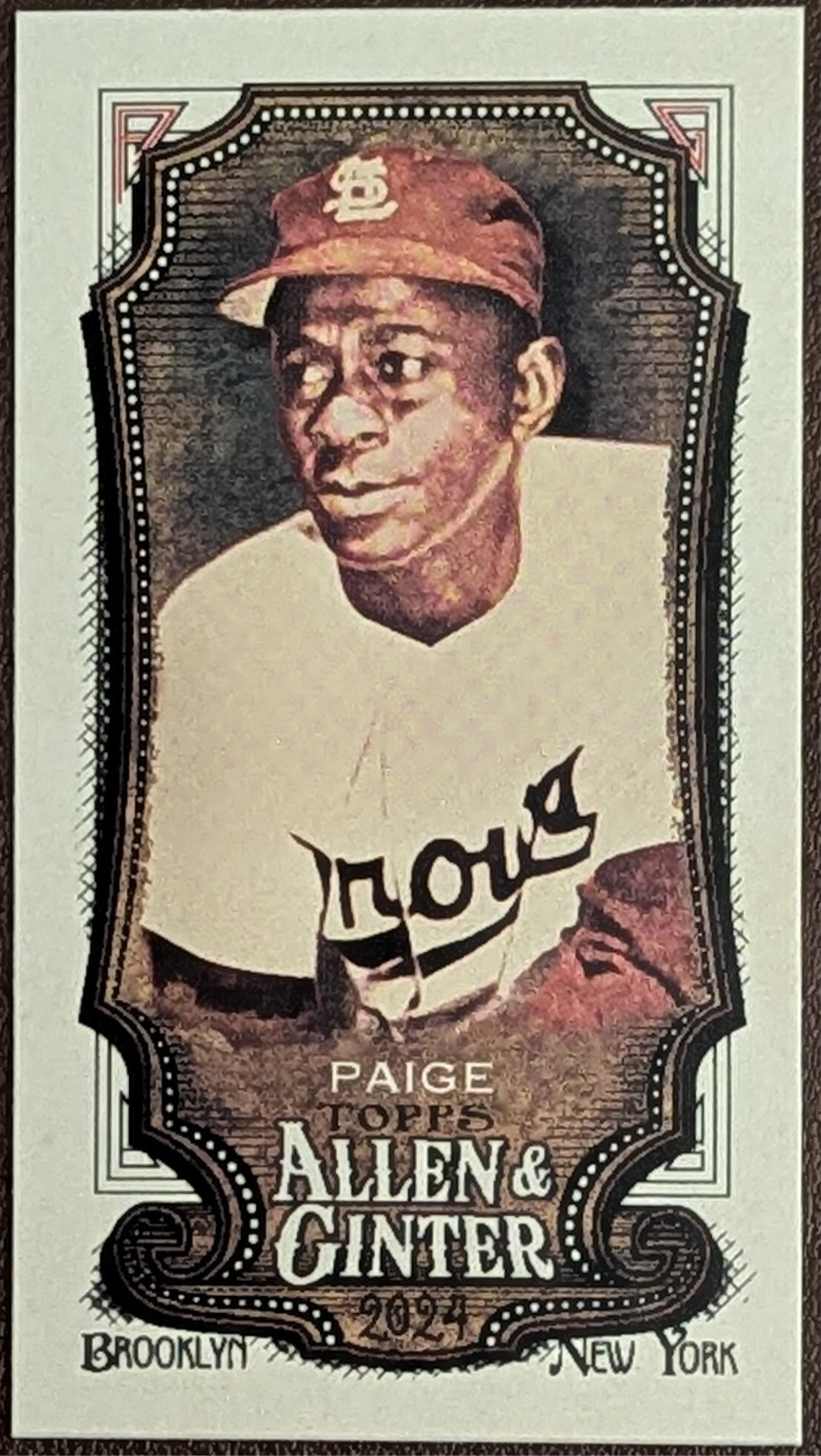 2024 Topps Allen & Ginter Satchel Paige A&G Back Mini #134 Browns