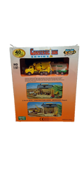 1997 Smart Toys Diecast And Plastic HO Train Construction Workshop 40 Piece Set