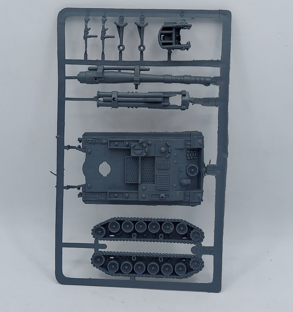 Atlantic #4602 Self Propelled Howitzer M110 HO Scale 1 Model Gray color image 2