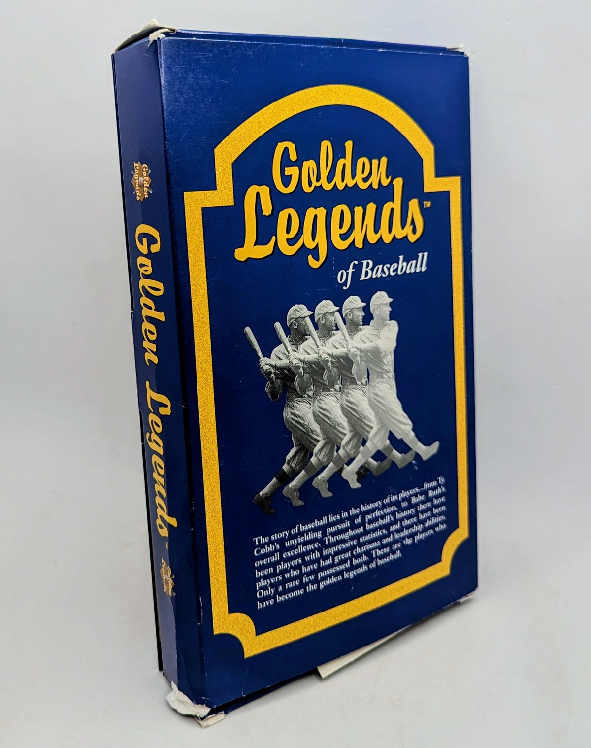 1995 Golden Legends Of Baseball Lou Gehrig 22k Gold Foil Card w/ Box COA image 3