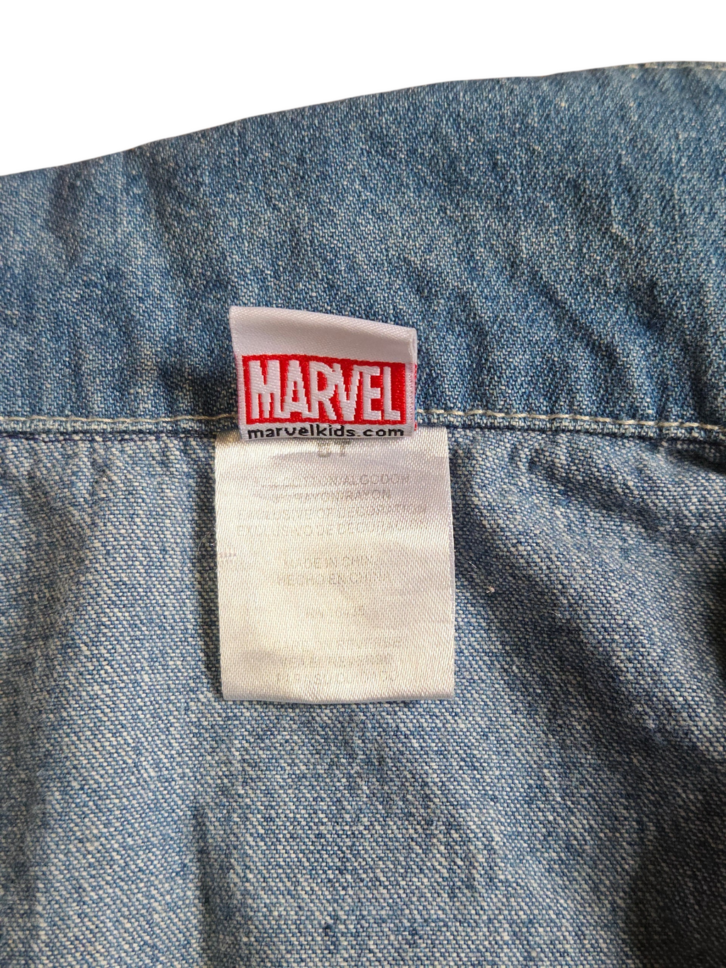 Marvel Guardians Of The Galaxy Vol 2 Denim Jean Jacket Rocket and Groot Size 5T image 5