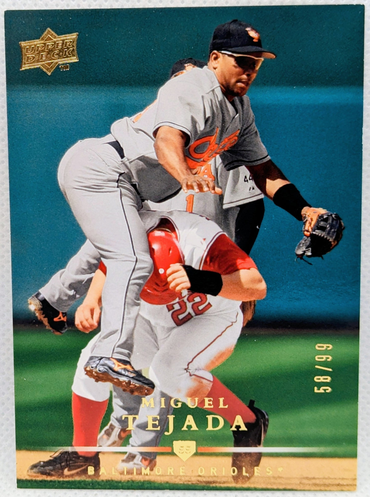 2008 Upper Deck #177 Miguel Tejada Baltimore Orioles /99