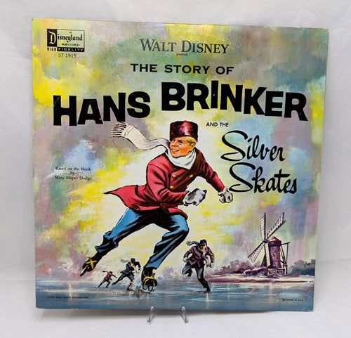 1961 Walt Disney The Story Of Hans Brinker And The Silver Skates Vinyl Record
