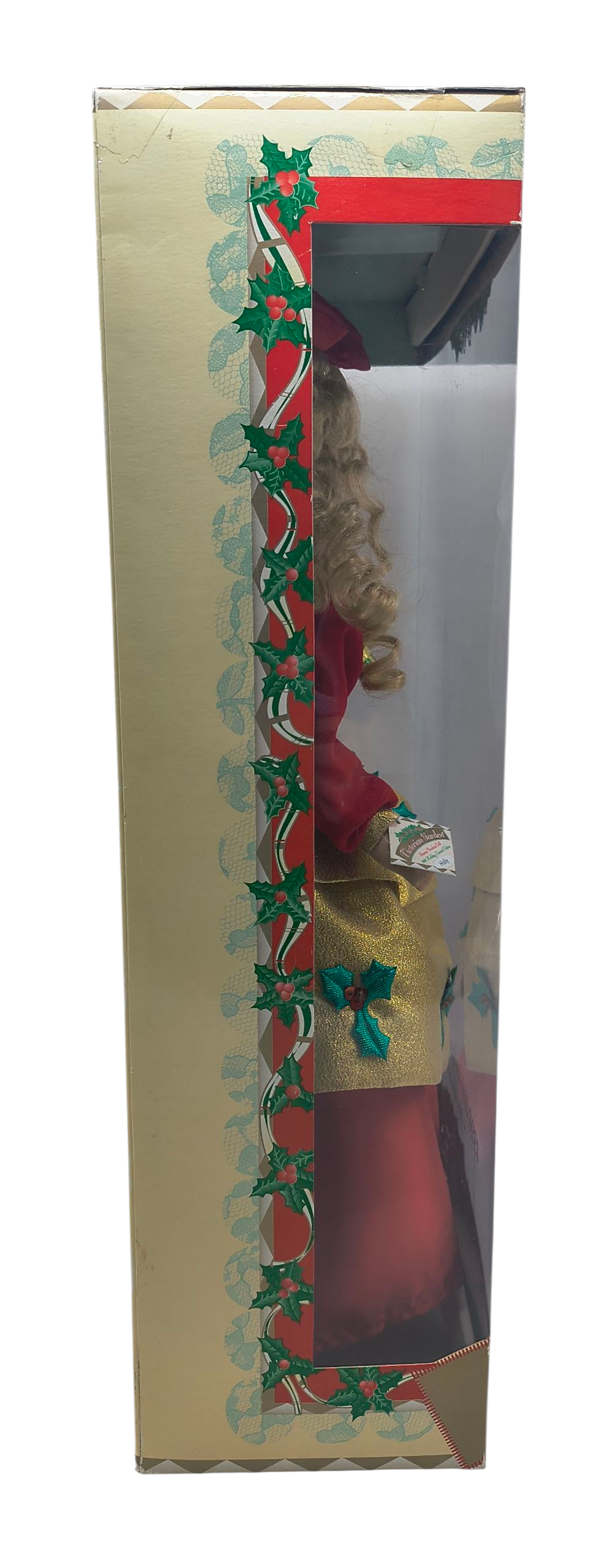 1998 Brass Key Victorian Garden Holiday Limited Ed. Holly 16" Doll image 4