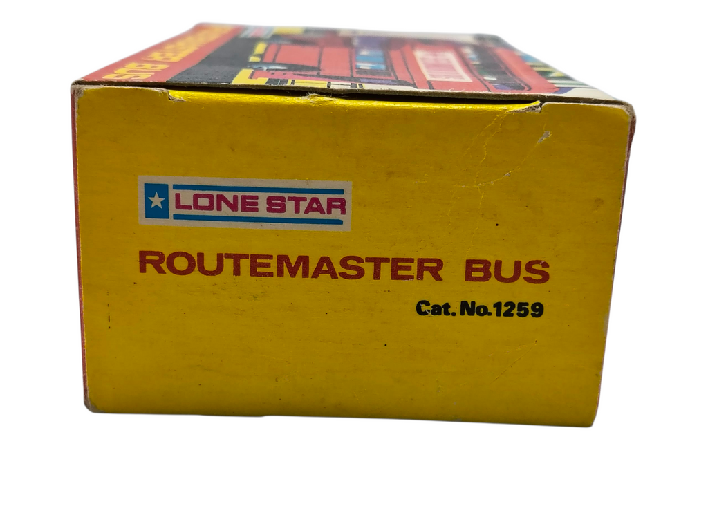Vintage Lone Star Routemaster Diecast 4" Double Decker Bus See London image 3