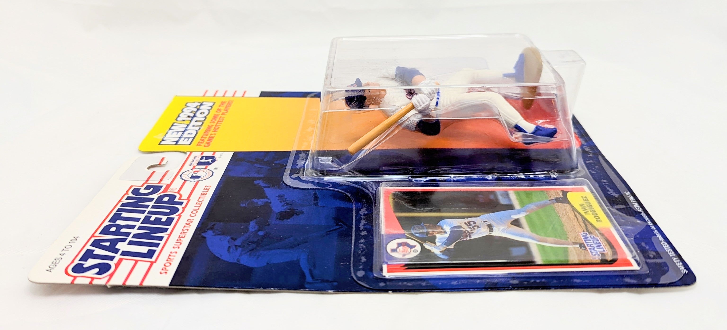 1994 Kenner Starting Lineup Ivan Rodriquez Texas Rangers Baseball Figure image 3