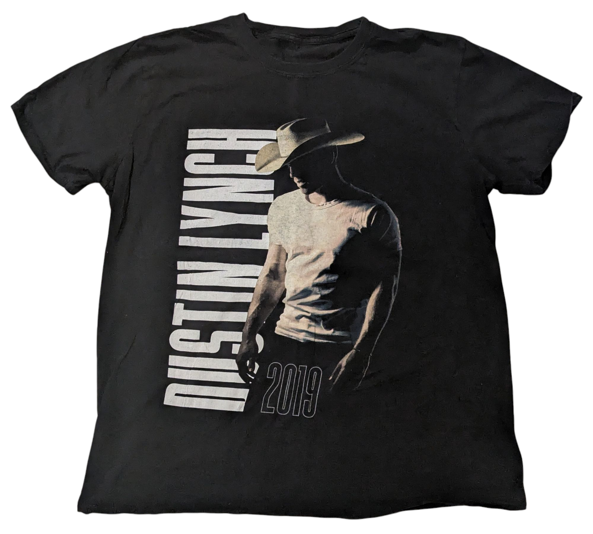2019 Dustin Lynch North American Tour Double Sided T-Shirt Men's Large