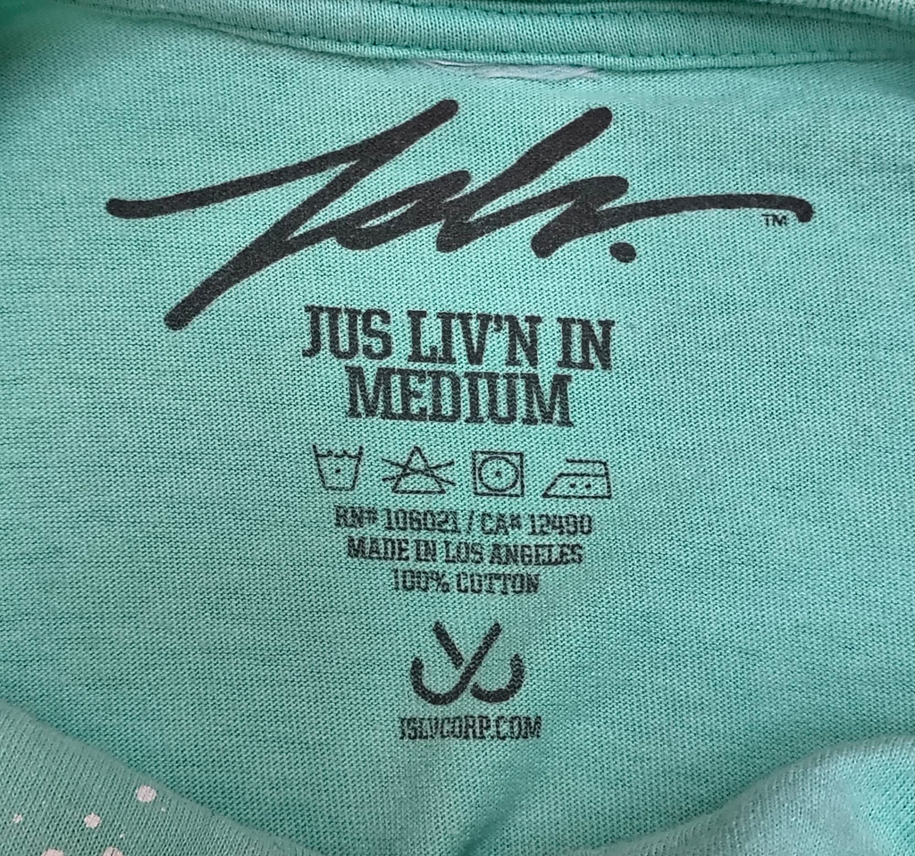 Jus Liv'n In JSLV Lady With White Hair Street Wear Y2K Medium T-Shirt image 3