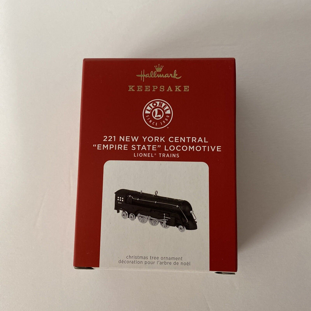 2021 Hallmark Keepsake 221 New York Central Empire State Locomotive Ornament