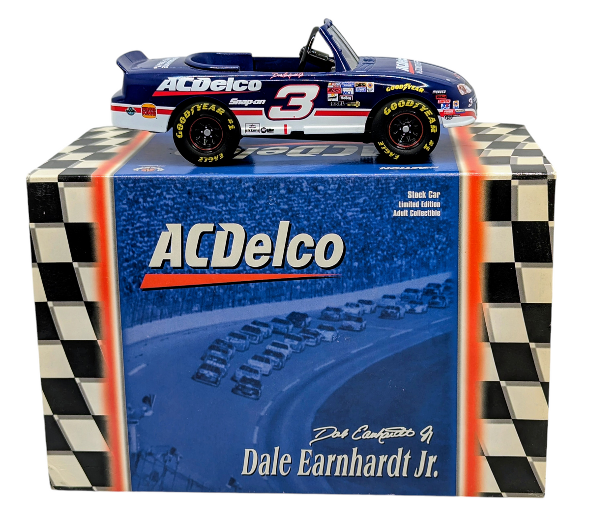 1999 Action Dale Earnhardt Jr #3 AC Delco Monte Carlo Pedal Car 1:24 Bank
