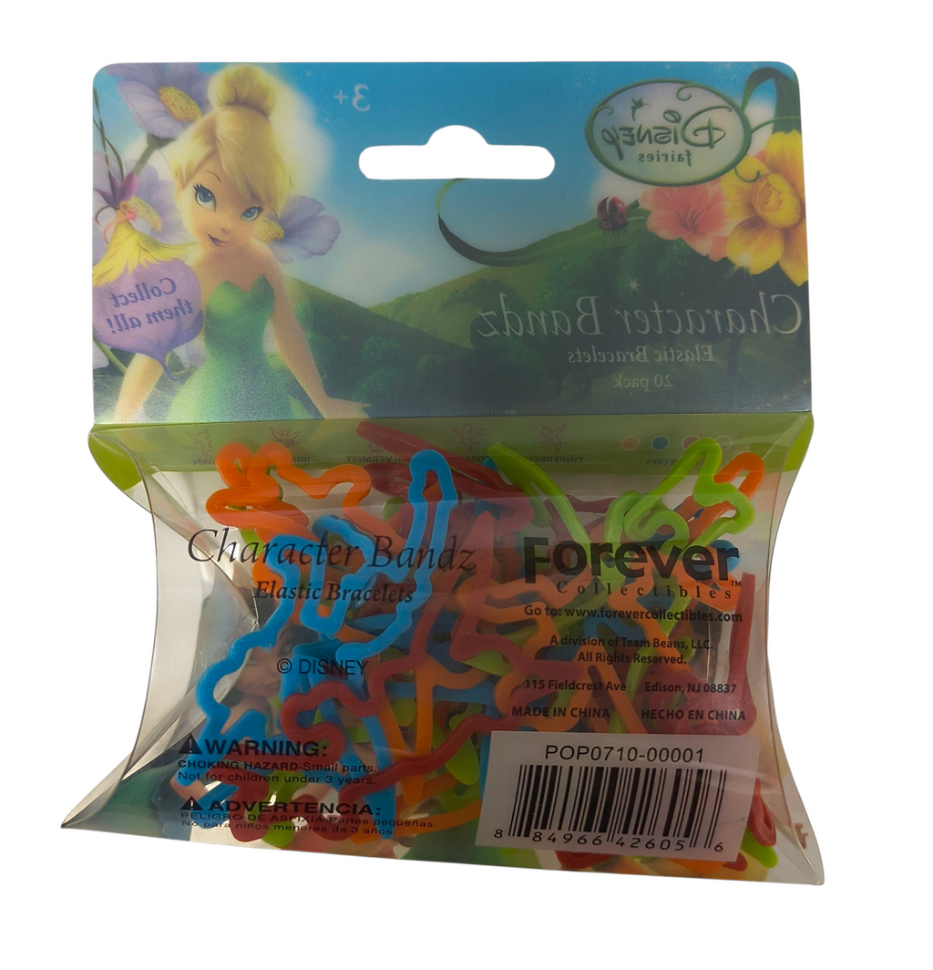 Disney Fairies Tinker Bell Character Bandz Zany Bands Silly Bandz 20 Pack image 2