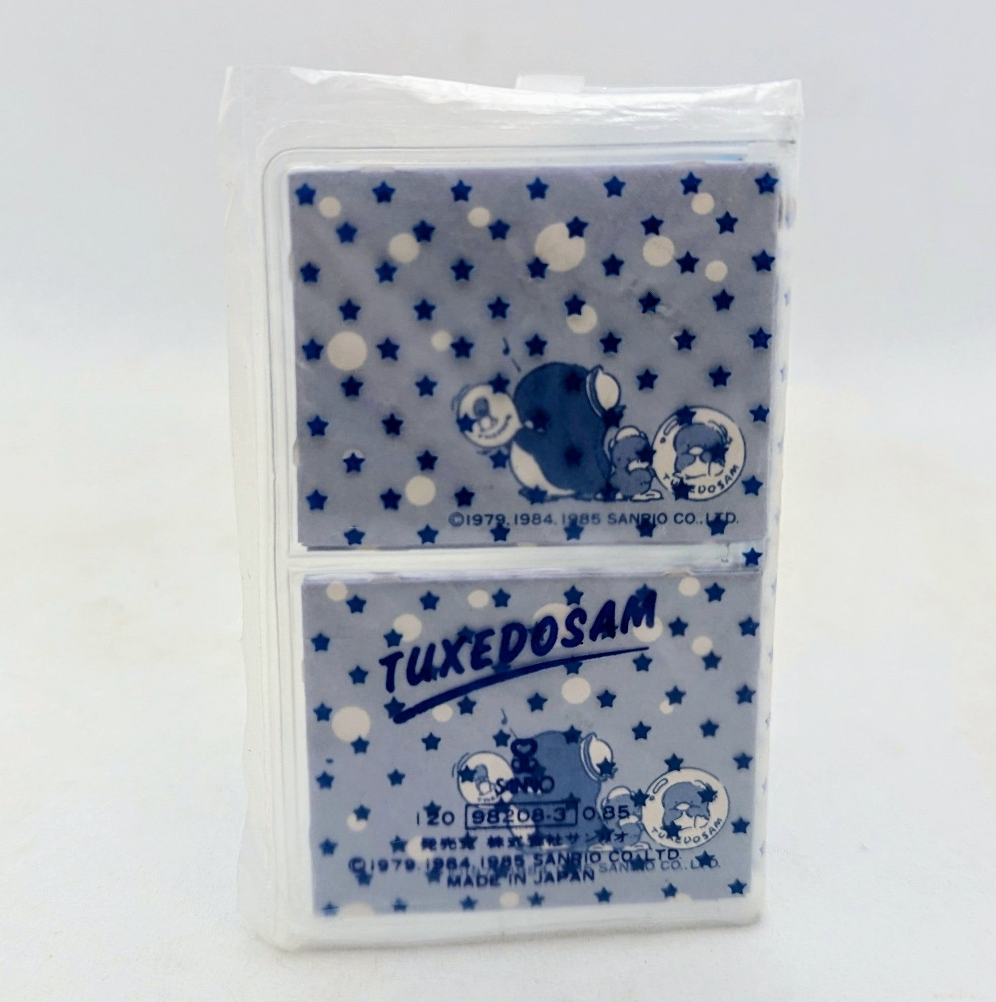 1985 SANRIO Tuxedo Sam Friendly Messages Mini Notes, Envelopes, Stickers, Pencil image 3