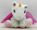 2020 Mattel Barbie Pets White Unicorn Pegasus Bean Bag Plush 7 inch