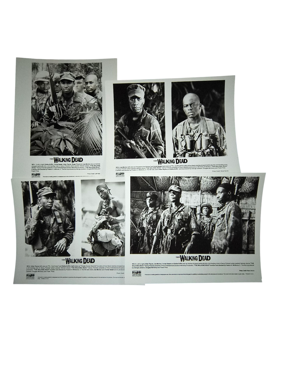 1995 Savoy Pictures The Walking Dead Vietnam War Movie Press Kit Photos image 3