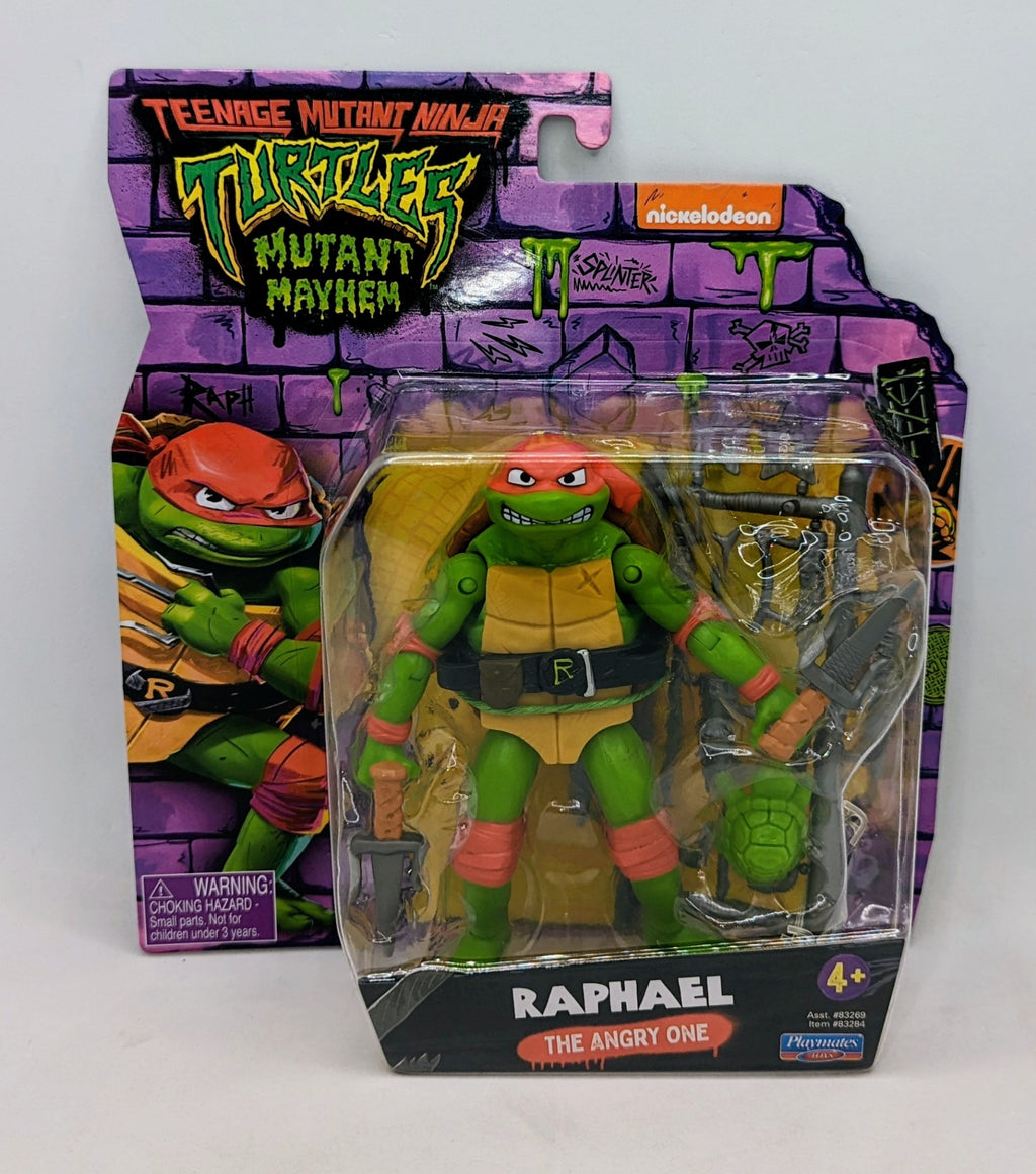 Playmates Teenage Mutant Ninja Turtles: Mutant Mayhem Raphael 4.65" Figure