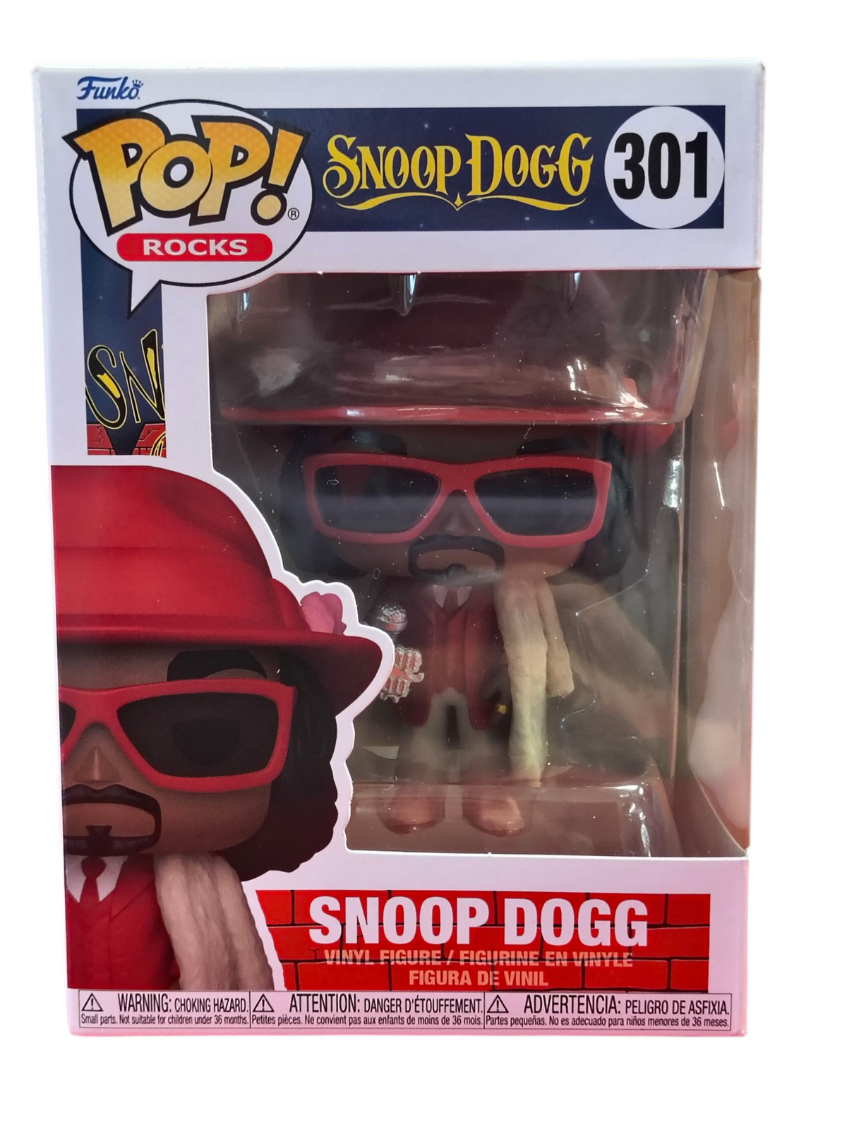 2022 Funko Pop Snoop Dogg With Fur Coat #301 - SC