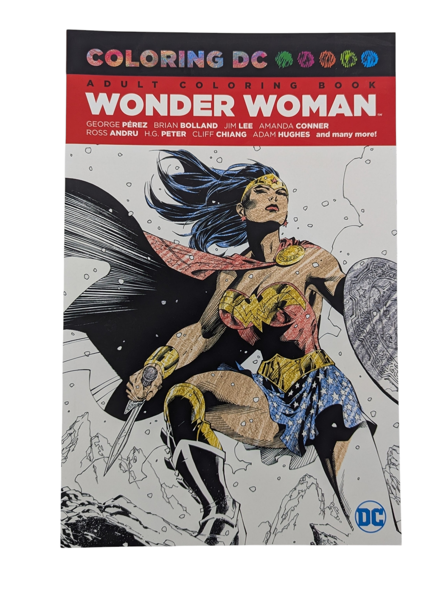 2016 DC Comics Wonder Woman Adult Coloring Book