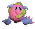 1986 Matchbox Grumples Razzcale Toy Pink Purple Rasberry Blowing Plush