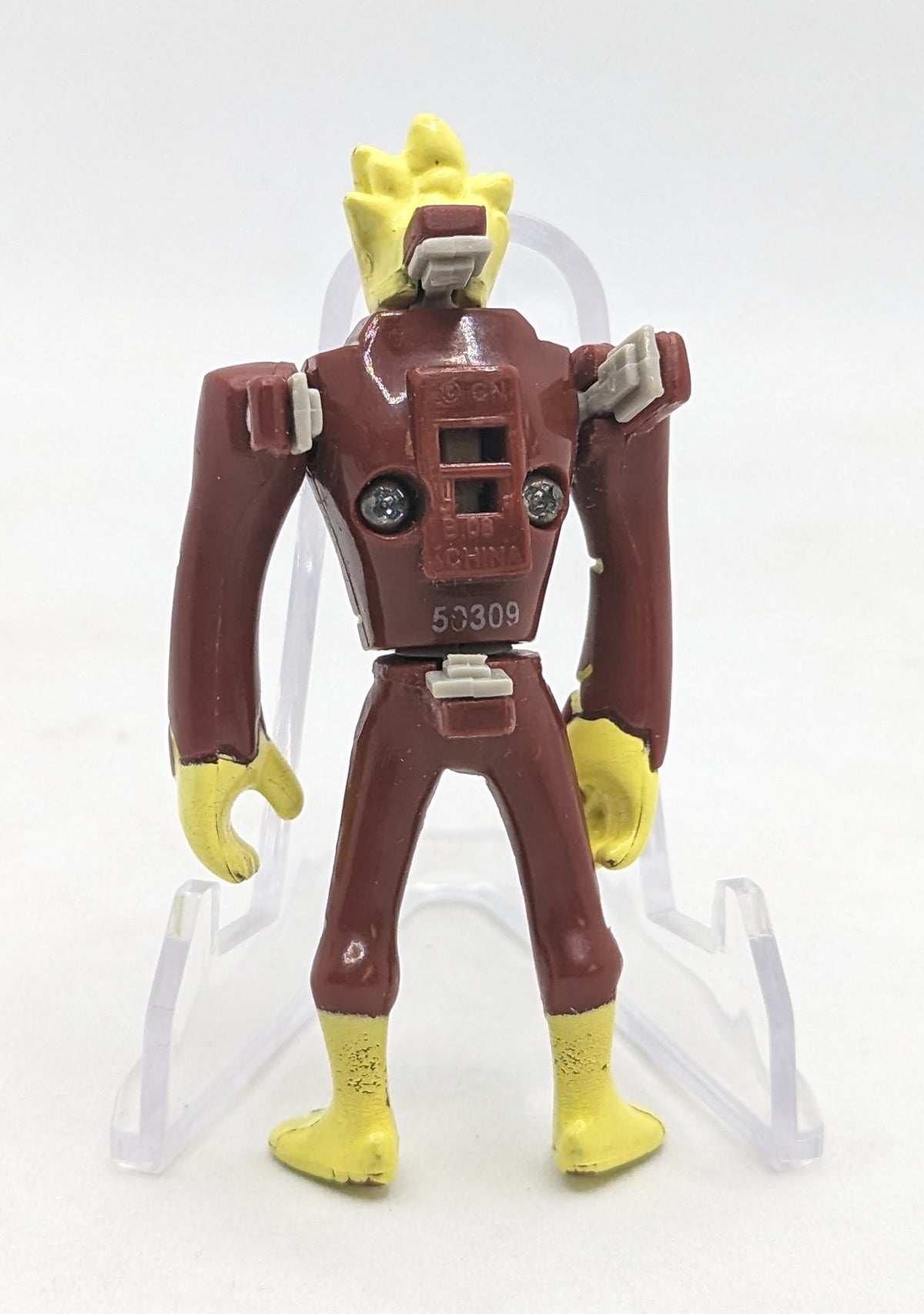 2008 Bandai Ben 10 Creation Chamber Heatblast Action Figure 2.75 inch image 2