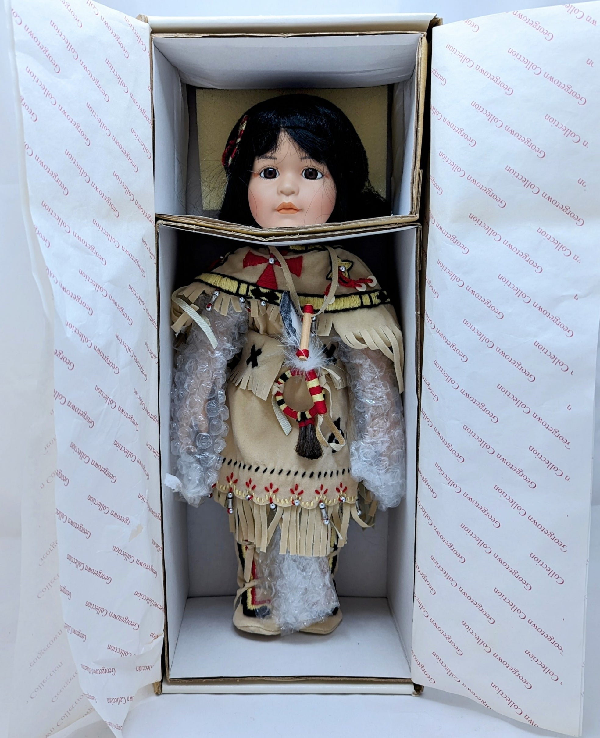 Georgetown Collection Artist's Edition Buffalo Child Porcelain Doll