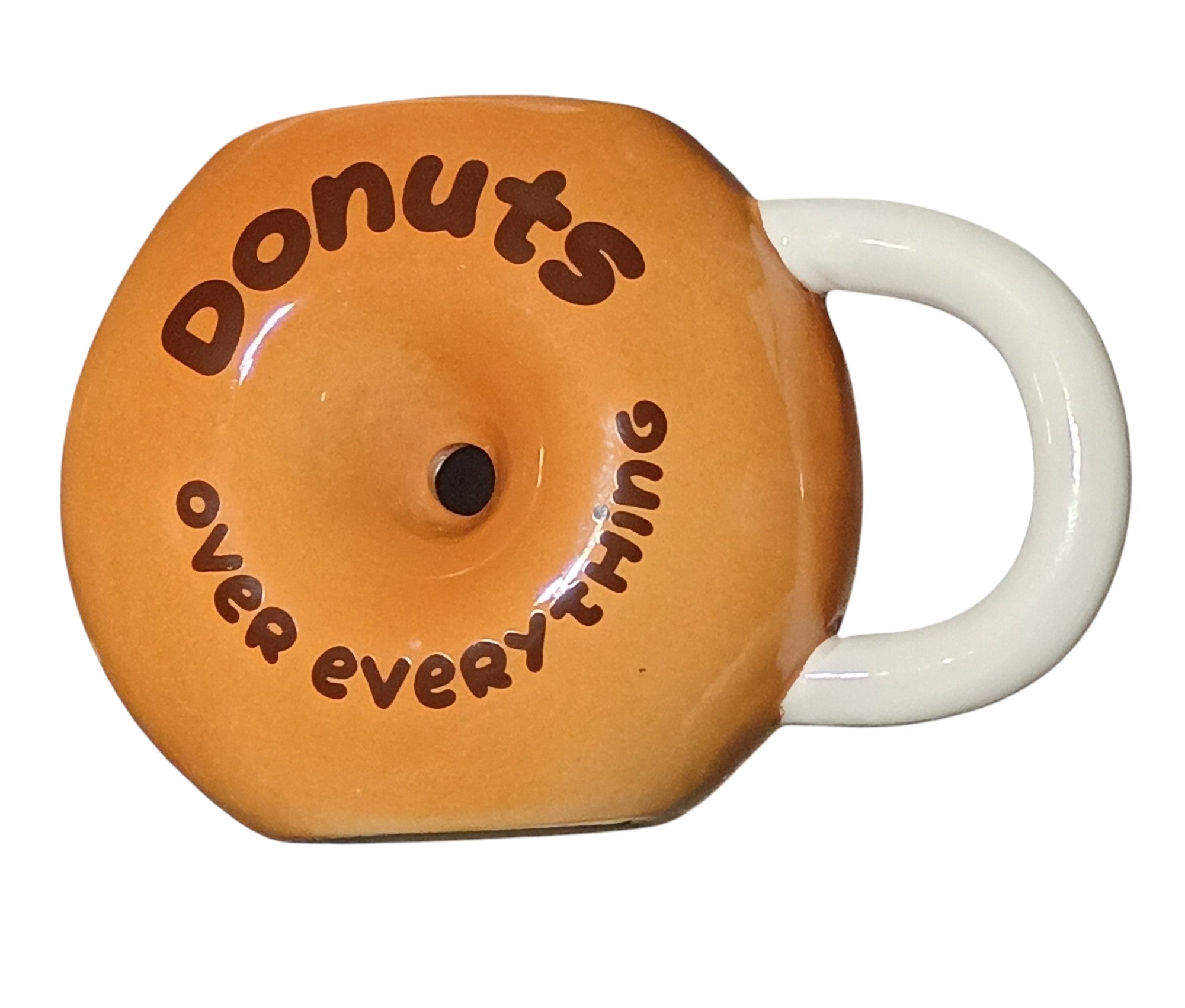 Strawberry Sprinkle Donuts Over Everything Coffee Mug Ceramic Travel Tea Cup image 2
