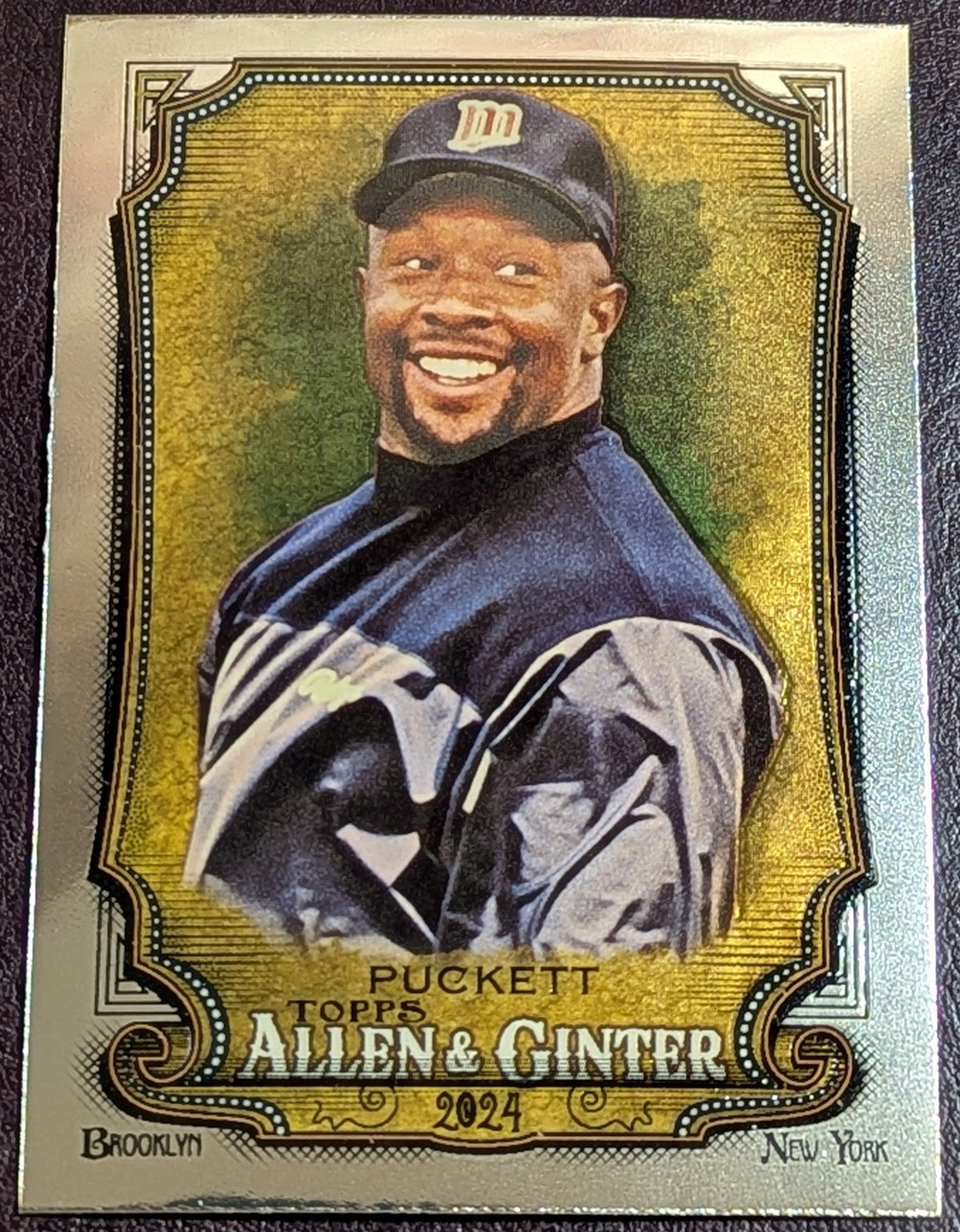 2024 Topps Allen & Ginter Chrome Kirby Puckett Minnesota Twins HOF #153