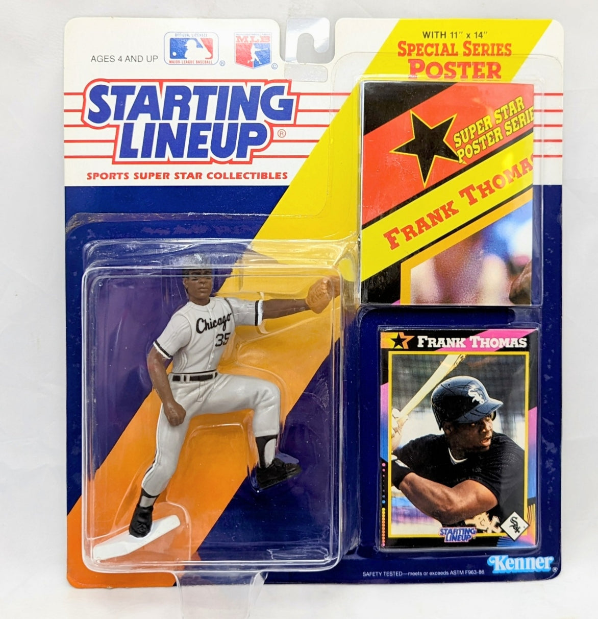 1990 Starting Lineup Frank Thomas Chicago White Sox Baseball Figure