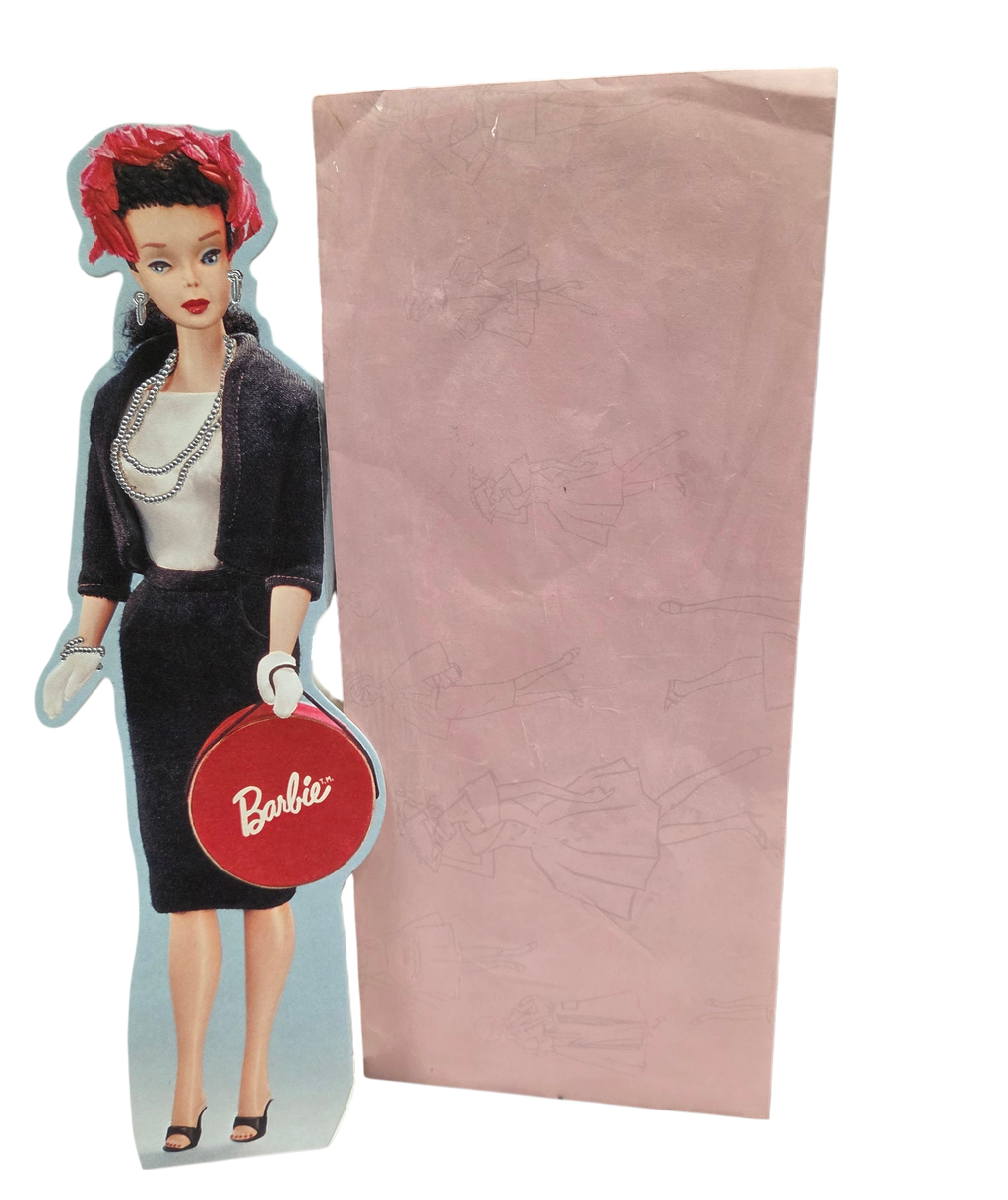 1994 Hallmark Barbie Commuter Set Card With Pink envelope