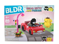 BLDR Hello Kitty And Friends Badtz-Maru's Convertible With Pompompurin 145pcs