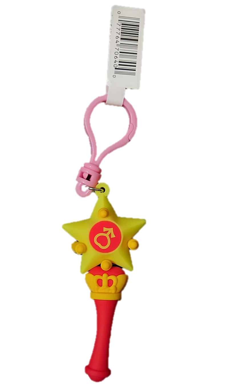 Sailor Moon: Sailor Mars Wand Series 4 3D Foam Bag Clip