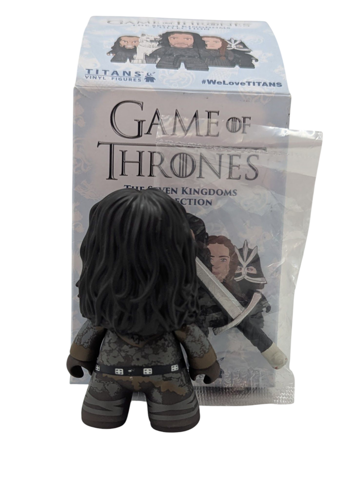 Titans Game Of Thrones Seven Kingdoms Jon Snow 3" Vinyl Figure image 2