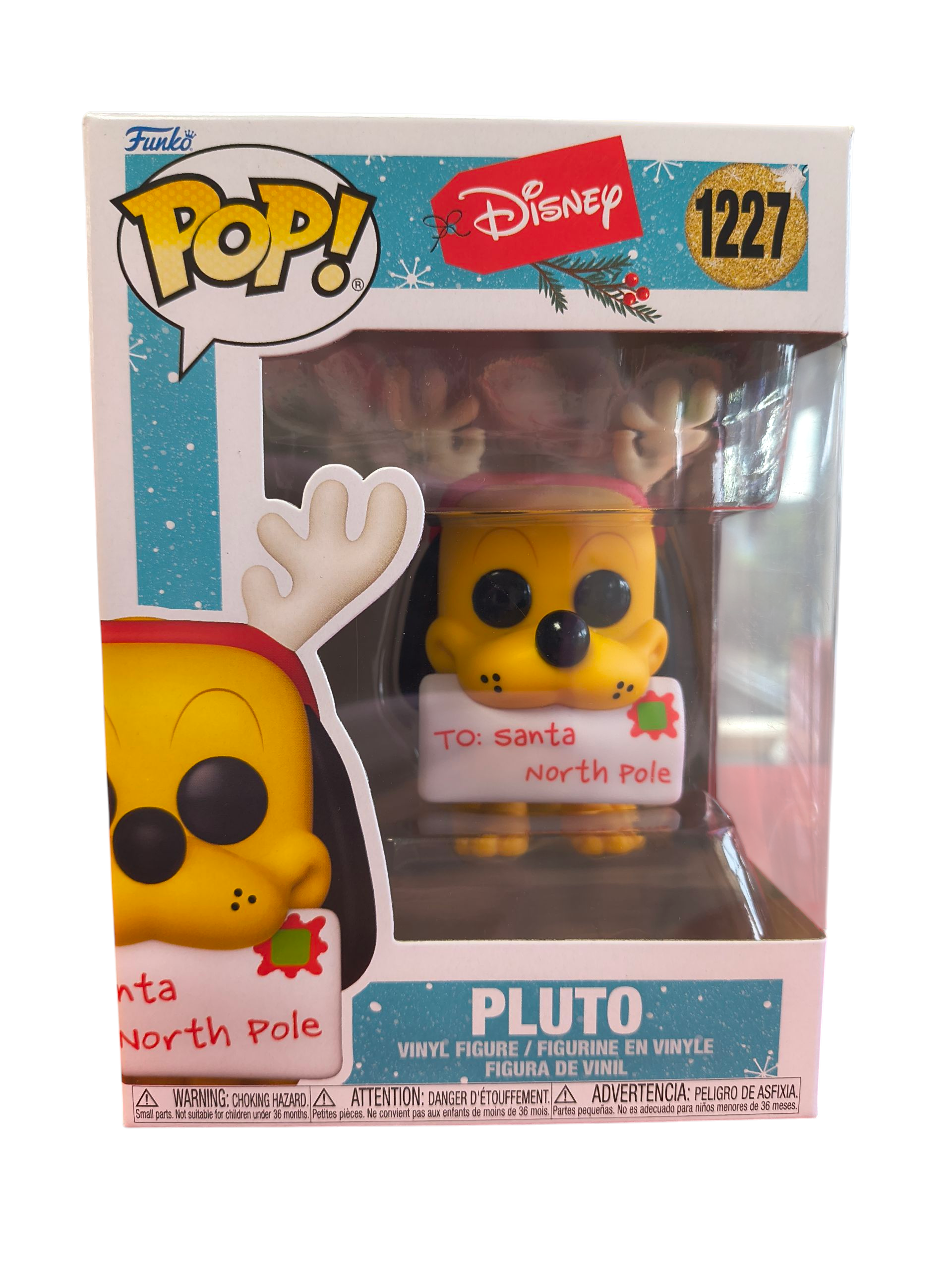 Funko Pop! Disney Holiday Christmas Pluto #1227 Vinyl Figure