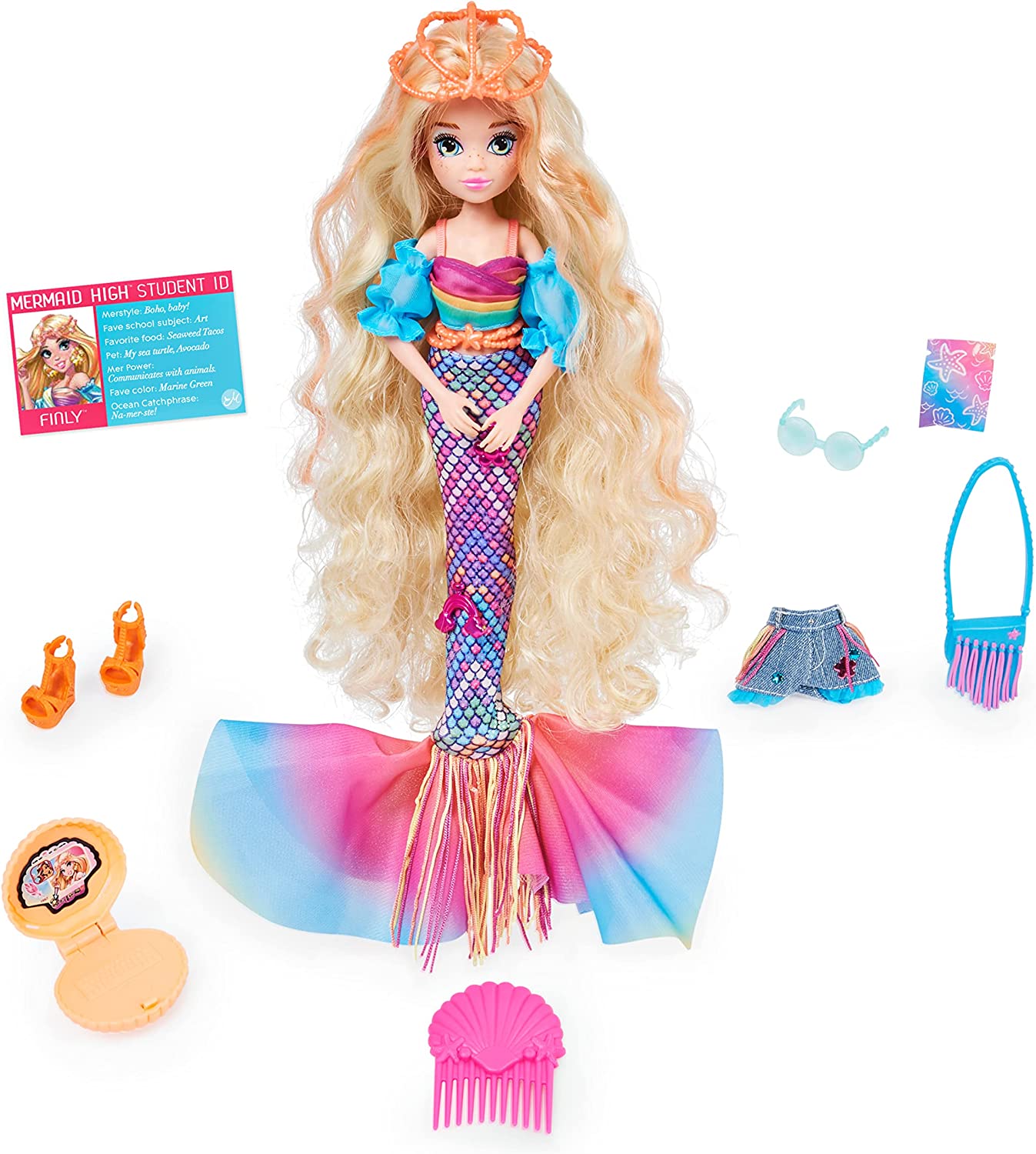 Mermaid High Doll - Finly image 2
