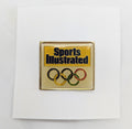1980's Sports Illustrated Olympic Rings Enamel Lapel Pin
