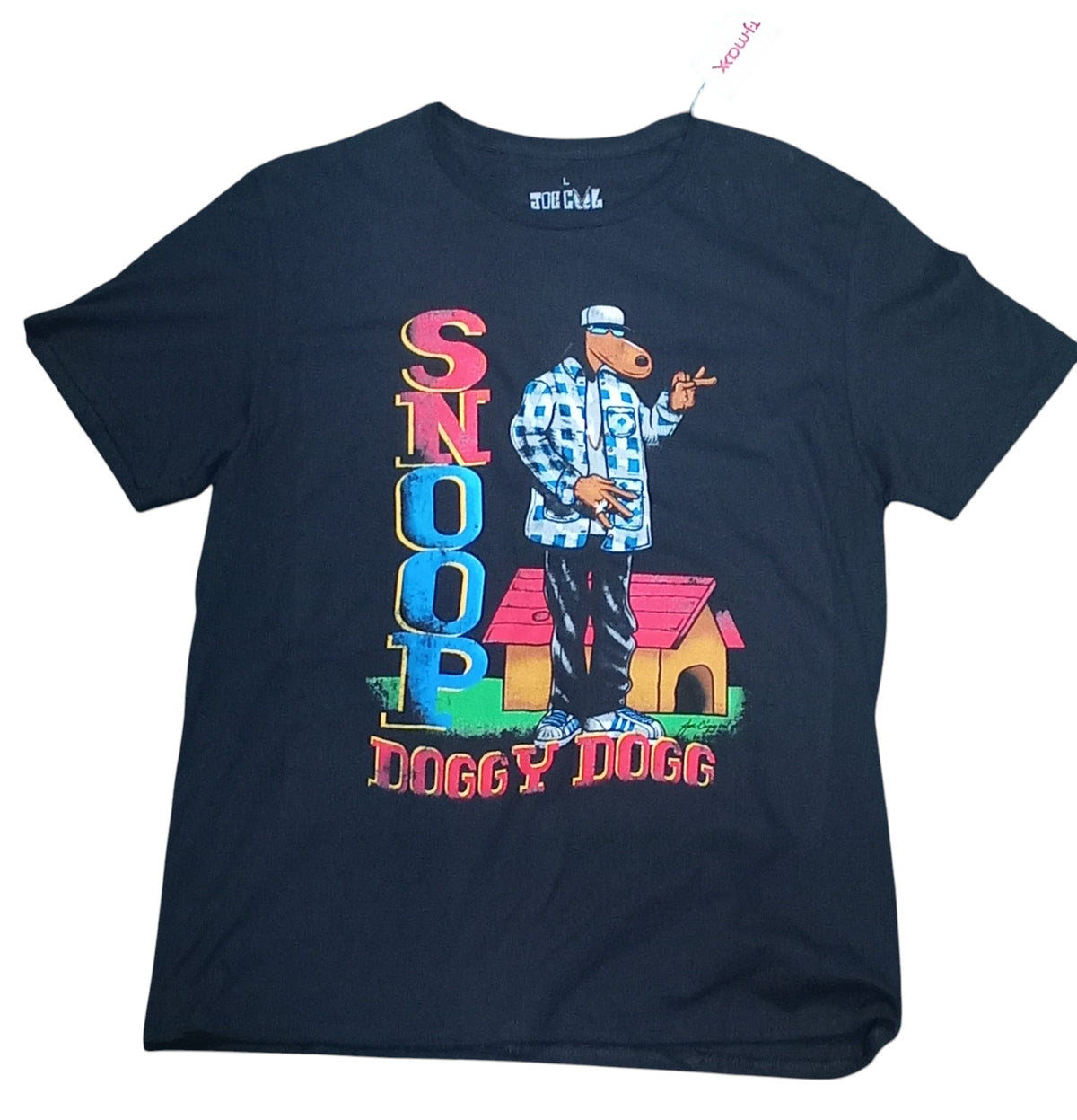 Joe Cool Retro Snoop Doggy Dogg The Dogg Collection T-Shirt Size Large