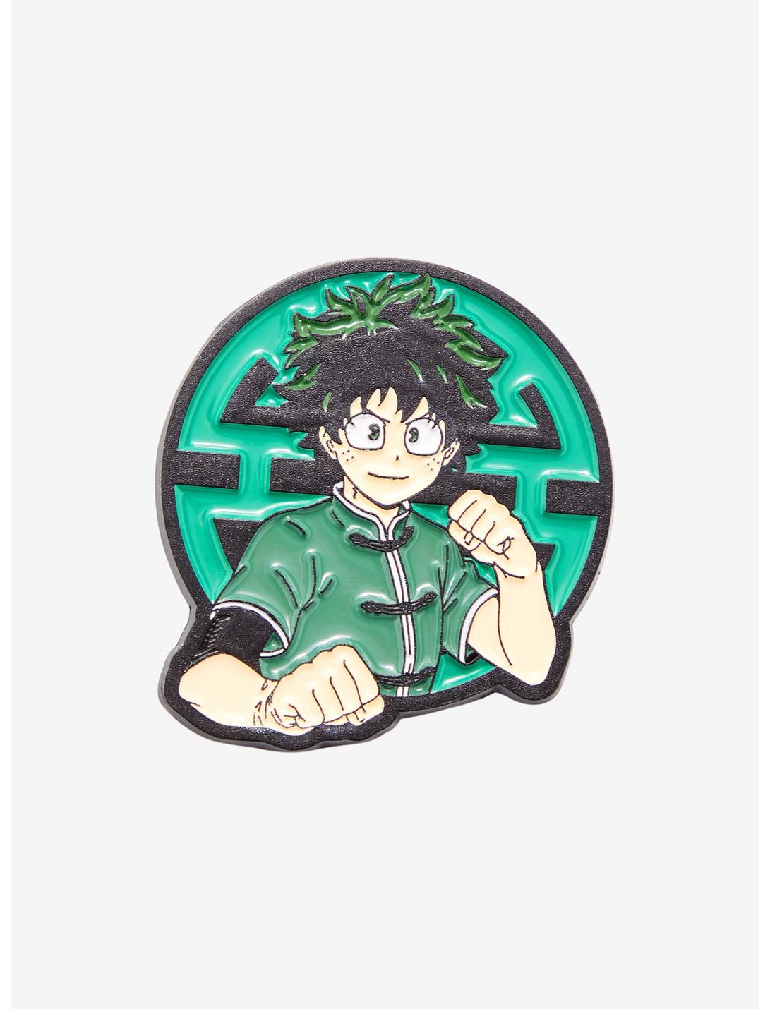 My Hero Academia Izuku Midoriya Deku Fight Stance Enamel Pin image 2