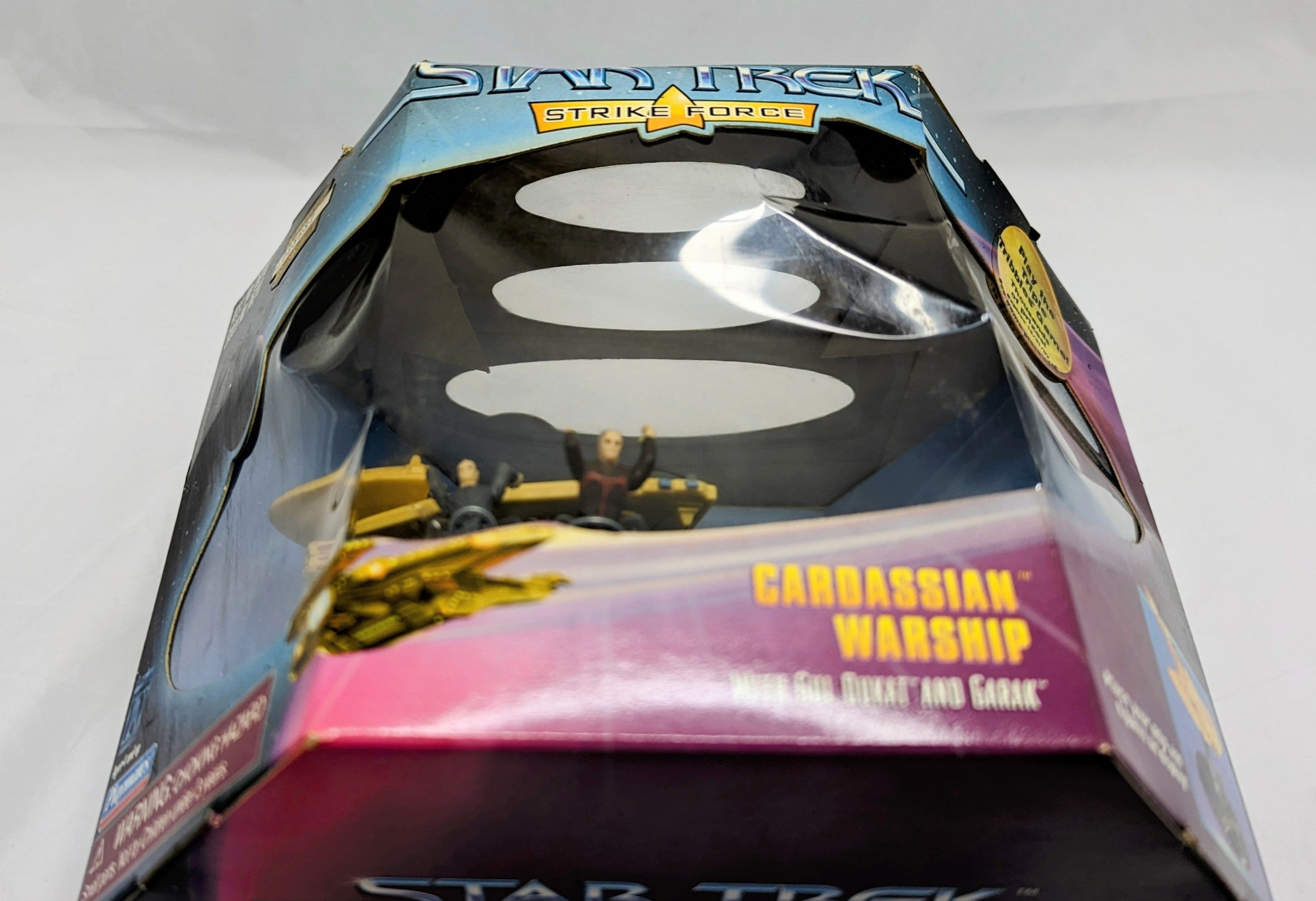 1997 Star Trek Strike Force Cardassian Warship Gul Dukat & Garak image 3
